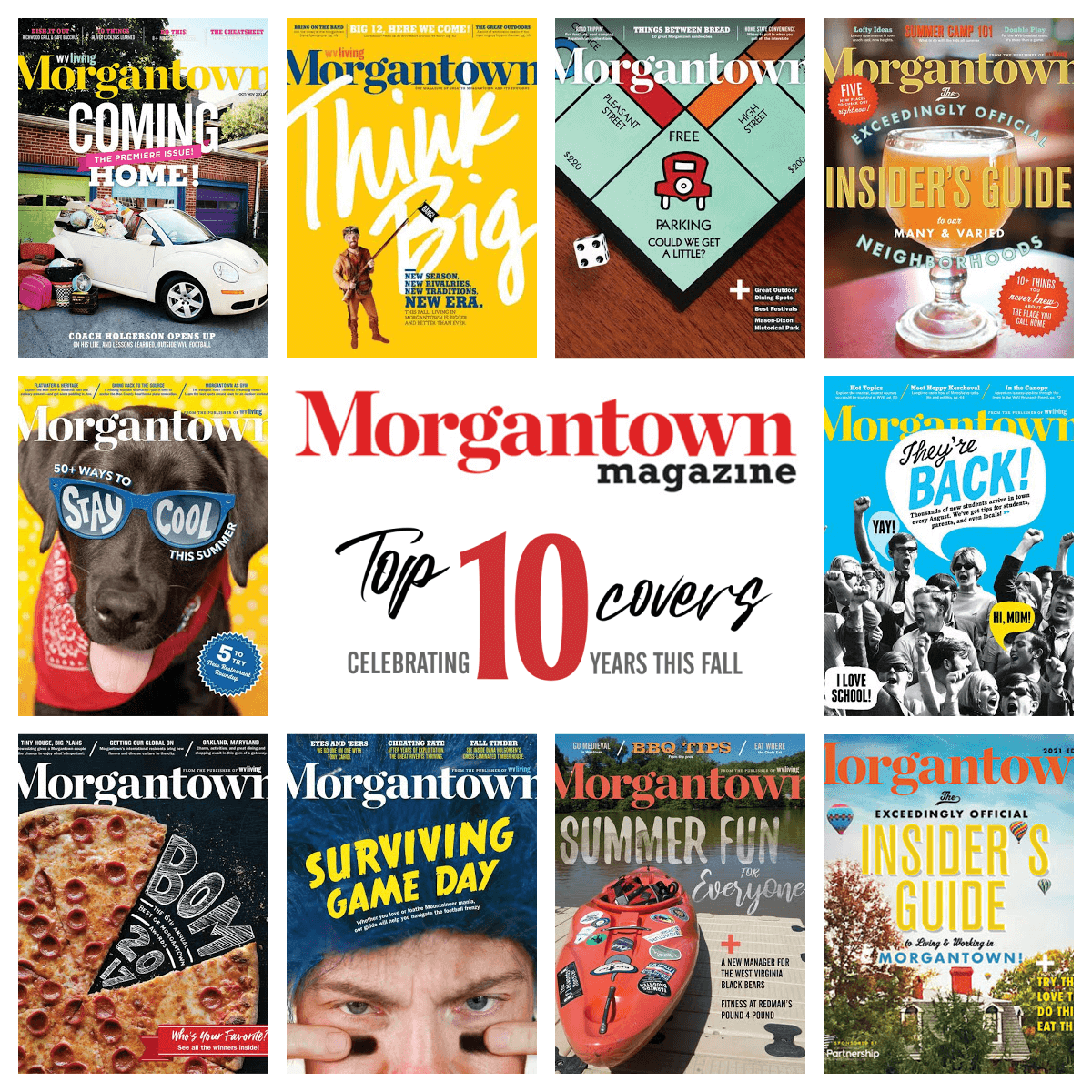 Vote for your favorite Morgantown magazine cover